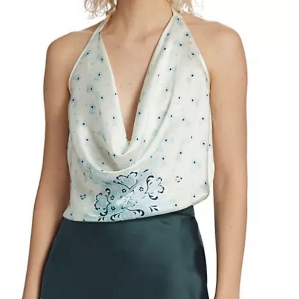 Cami NYC Jackie paisley print top